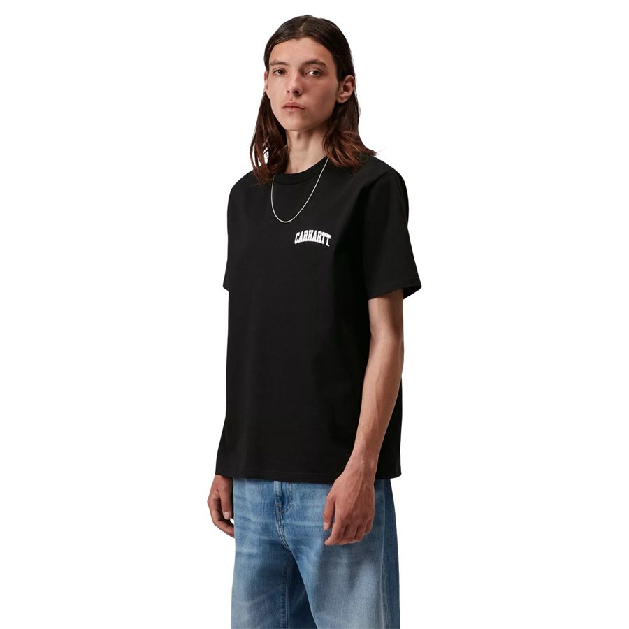 S S University Script T-Shirt a maniche corte da uomo Carhartt WIP | I0361100D2XX